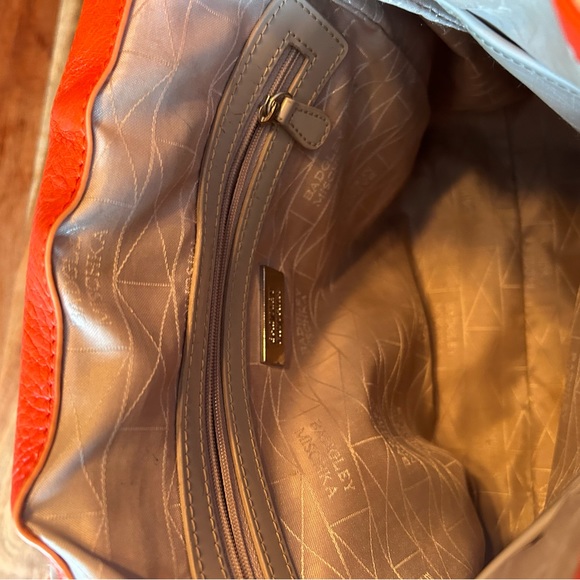 Badgley Mischka Crossbody Purse- Peach/ Orange - Picture 4 of 6
